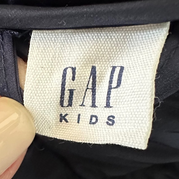 GAP Kids Puffer Vest - Navy Blue With Silver Stars - Size XS - Picture 5 of 7